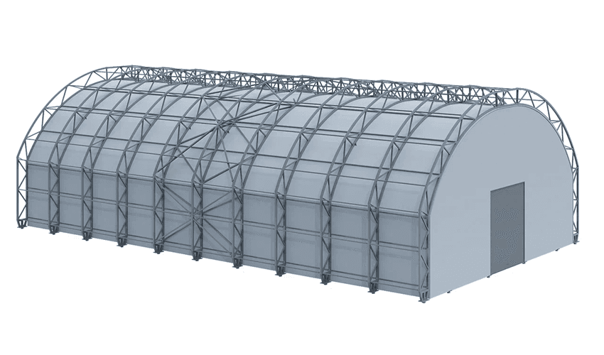 Арочный прямостенный